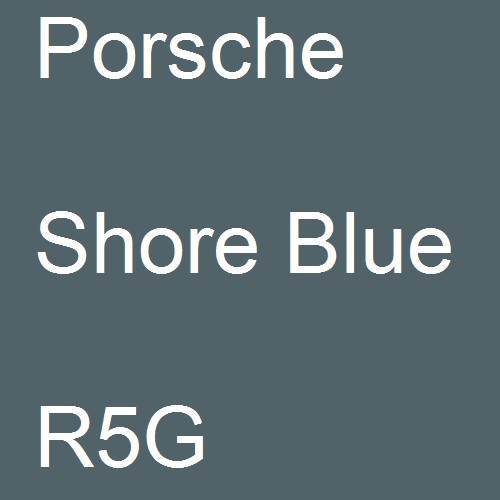Porsche, Shore Blue, R5G.